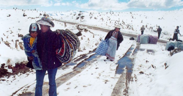 Senamhi advierte descenso de temperaturas en toda la región