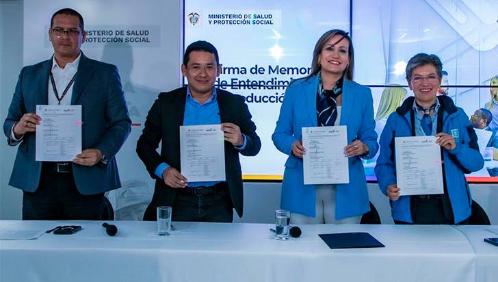 Bogotá firma un acuerdo para tener la primera fábrica de vacunas