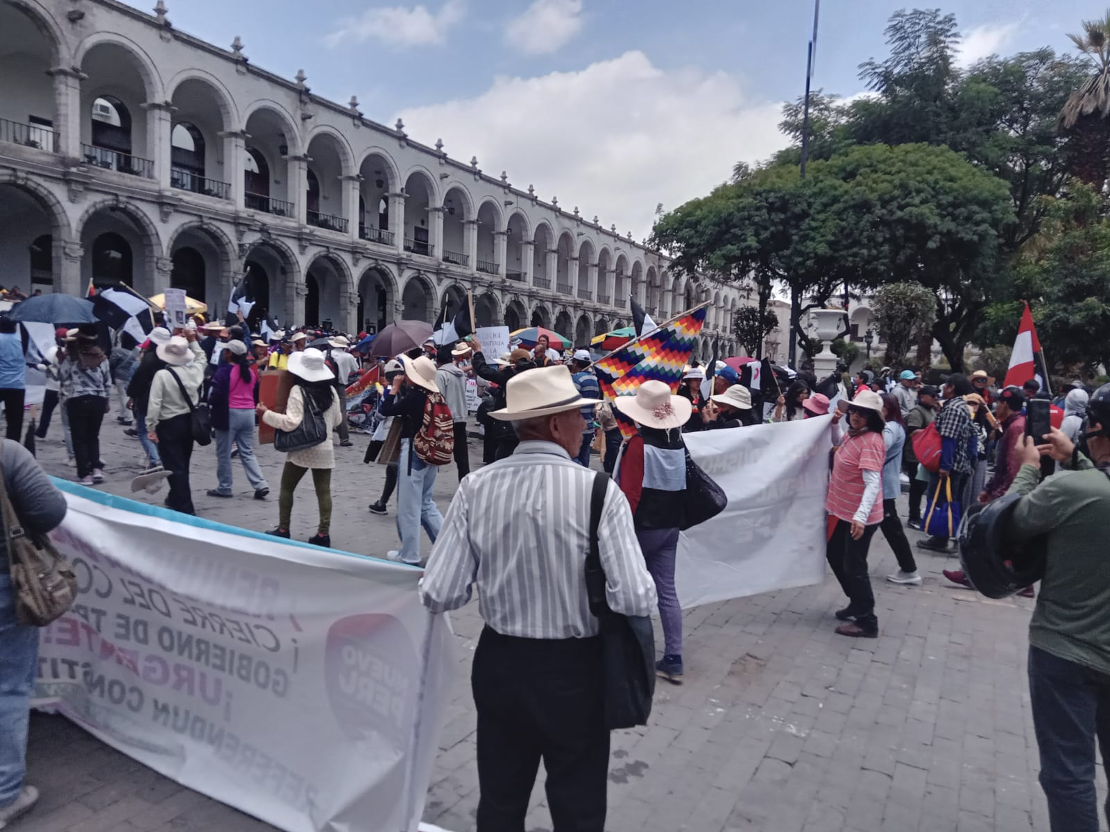 FDTA conmemora día del trabajador con movilizaciones