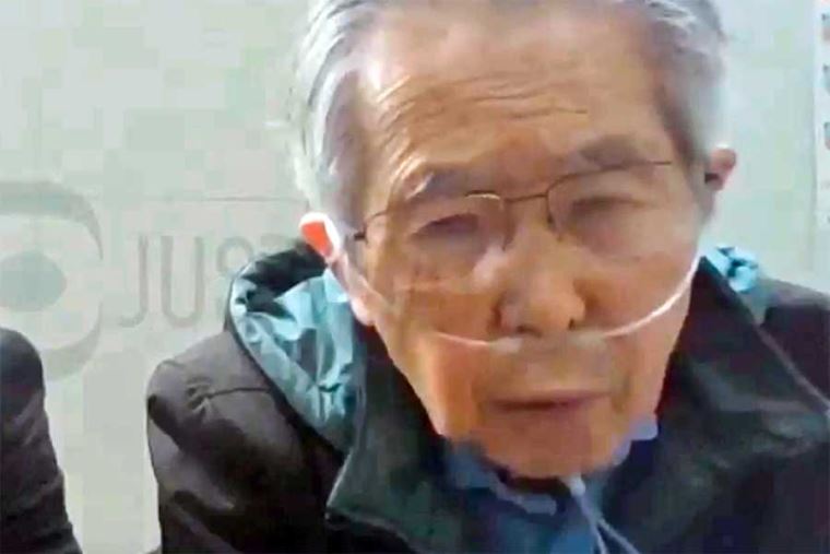 Expresidente Fujimori participó en audiencia de esterilizaciones forzadas