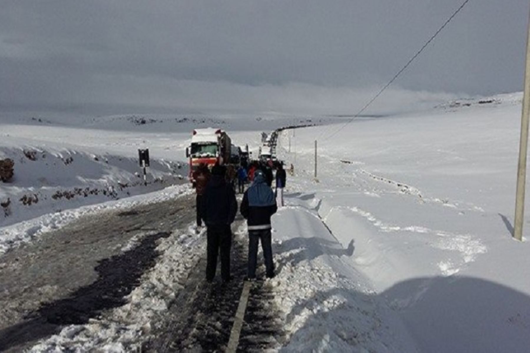 Nevadas de fuerte intensidad continuarán hasta el fin de semana