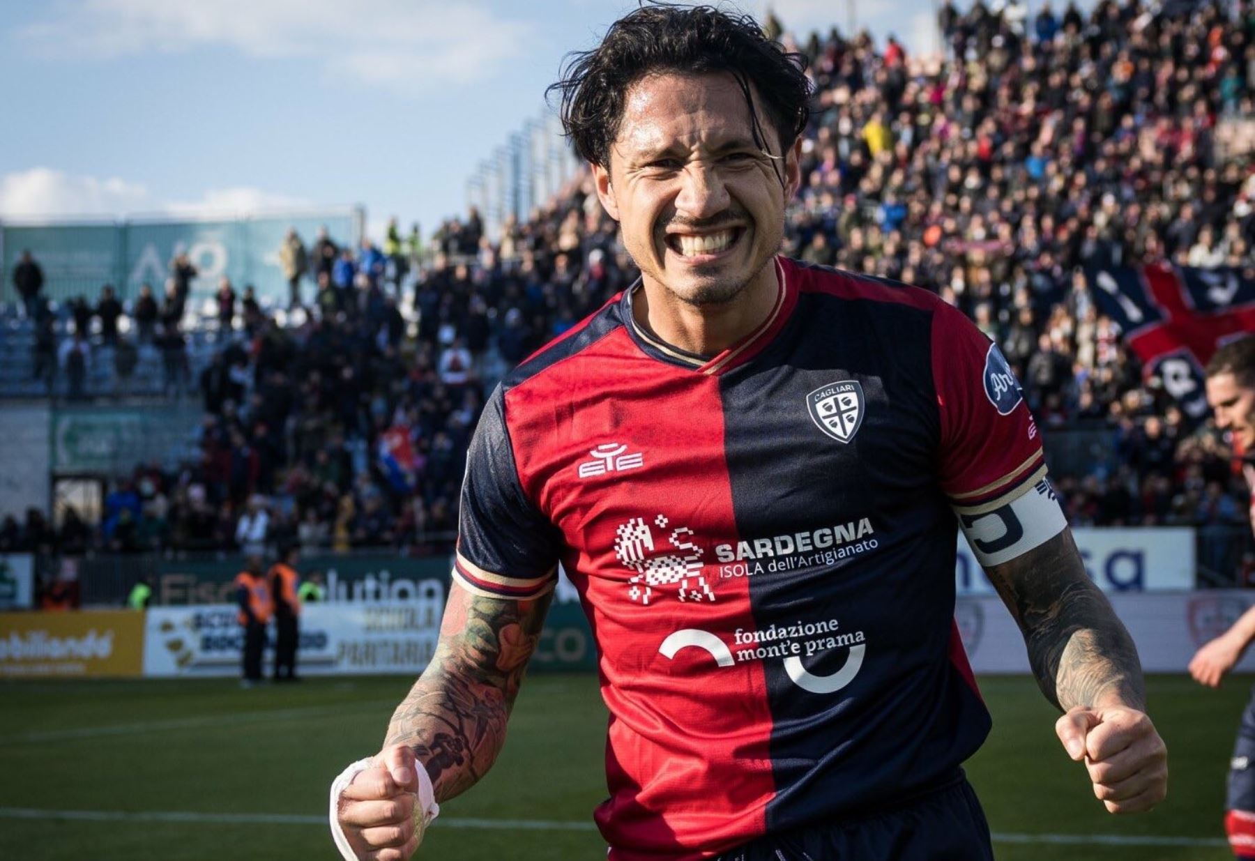 Lapadula le dio el triunfo al Cagliari frente al Parma