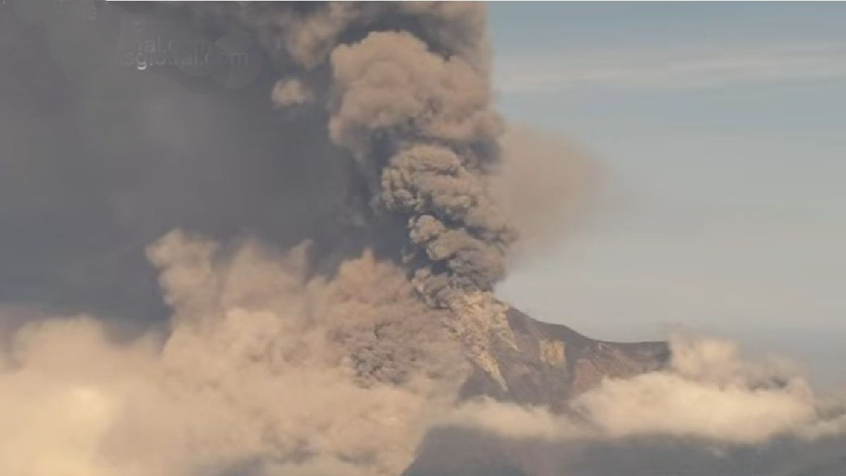 Volcán de Fuego inició ayer erupción lanzando ceniza y lava