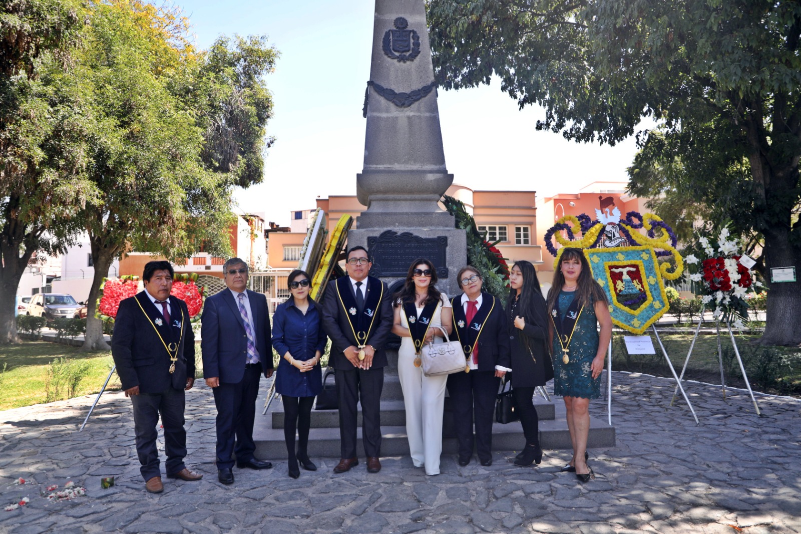 Autoridades asisten a homenaje por el Combate del 2 de Mayo