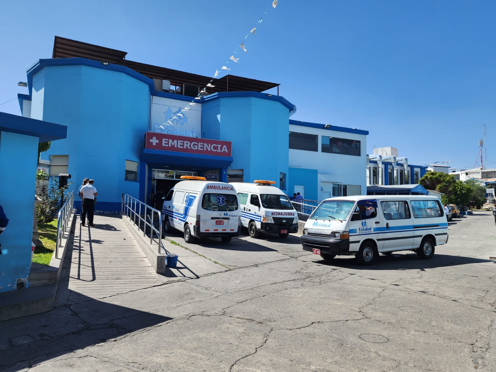 Optimizan el área de Emergencia del Hospital Carlos Alberto Seguín Escobedo