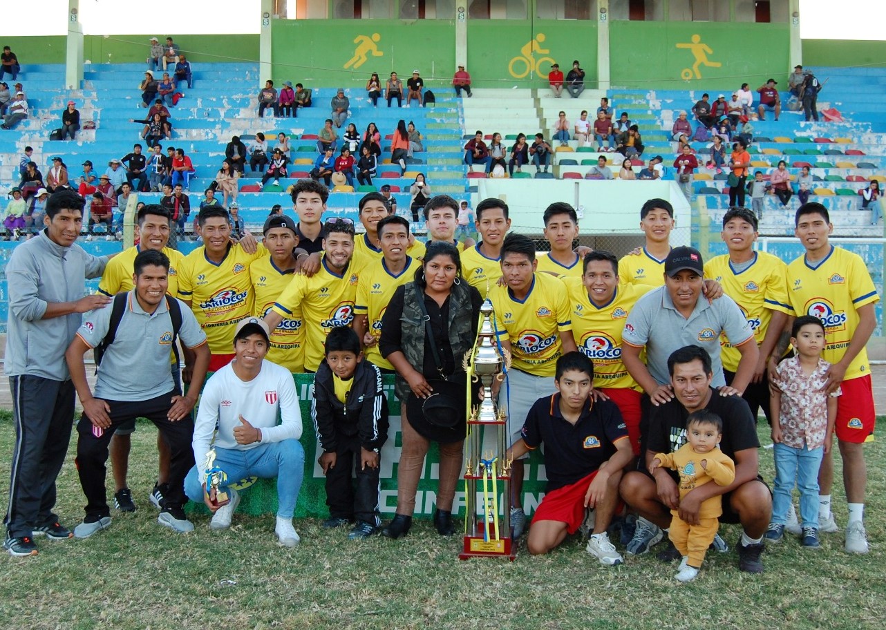 Deportivo Majes nuevo monarca en el fútbol de “El Pedregal”