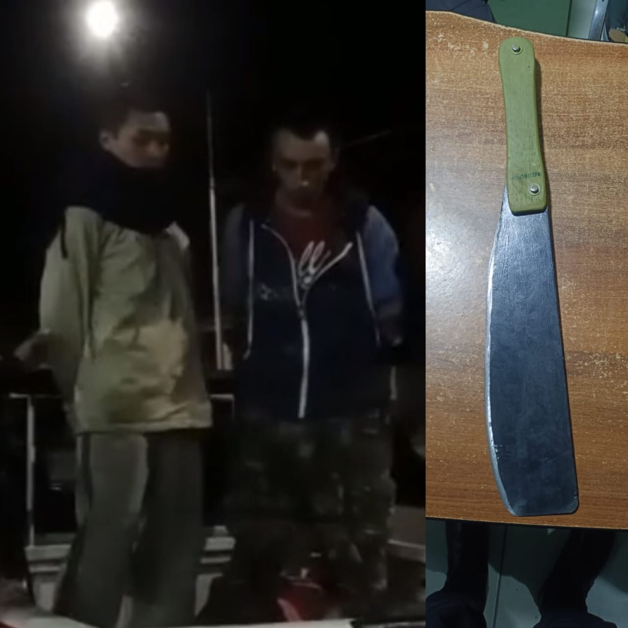 Detienen a extranjeros que atacaron a abuelito con machete