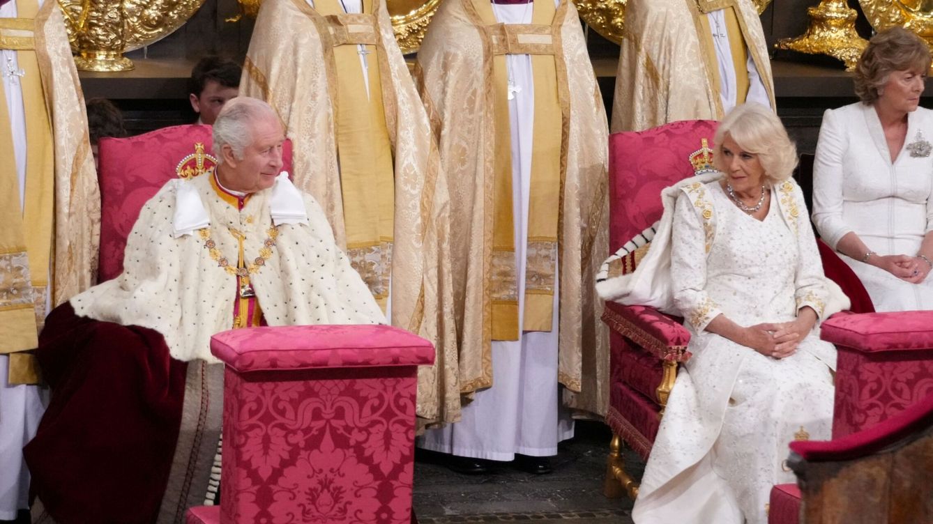 Ceremonia La coronación de Carlos III y la reina Camila