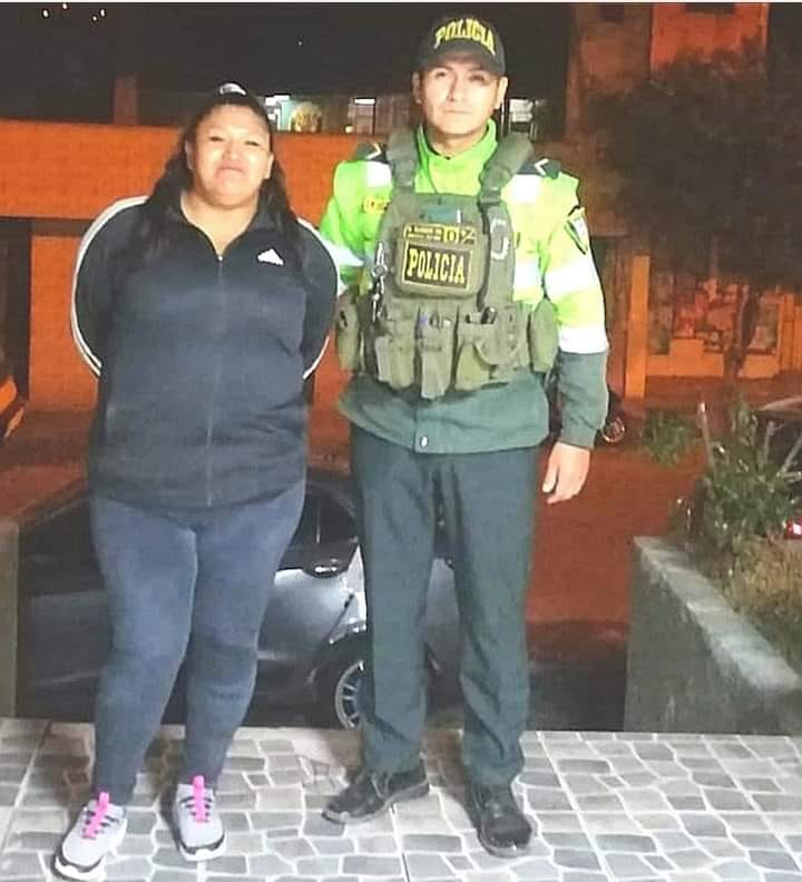 Detienen a mujer con tres requisitorias por tráfico de drogas en Paucarpata