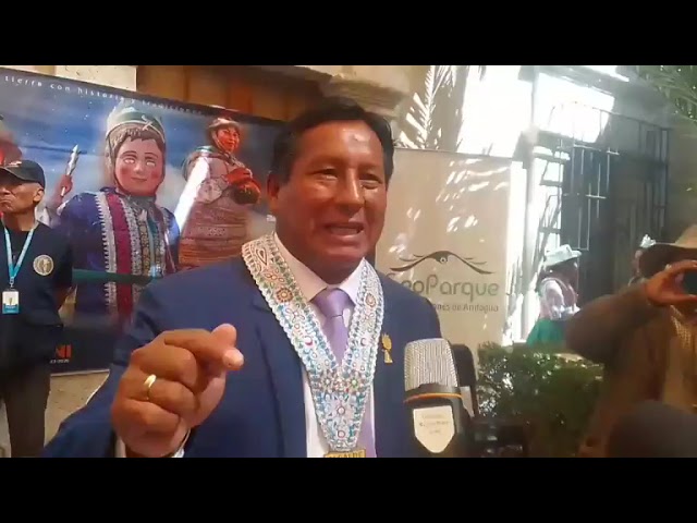 Declaraciones del alcalde provincial de Caylloma, Alfonso Mamani, ante las heladas