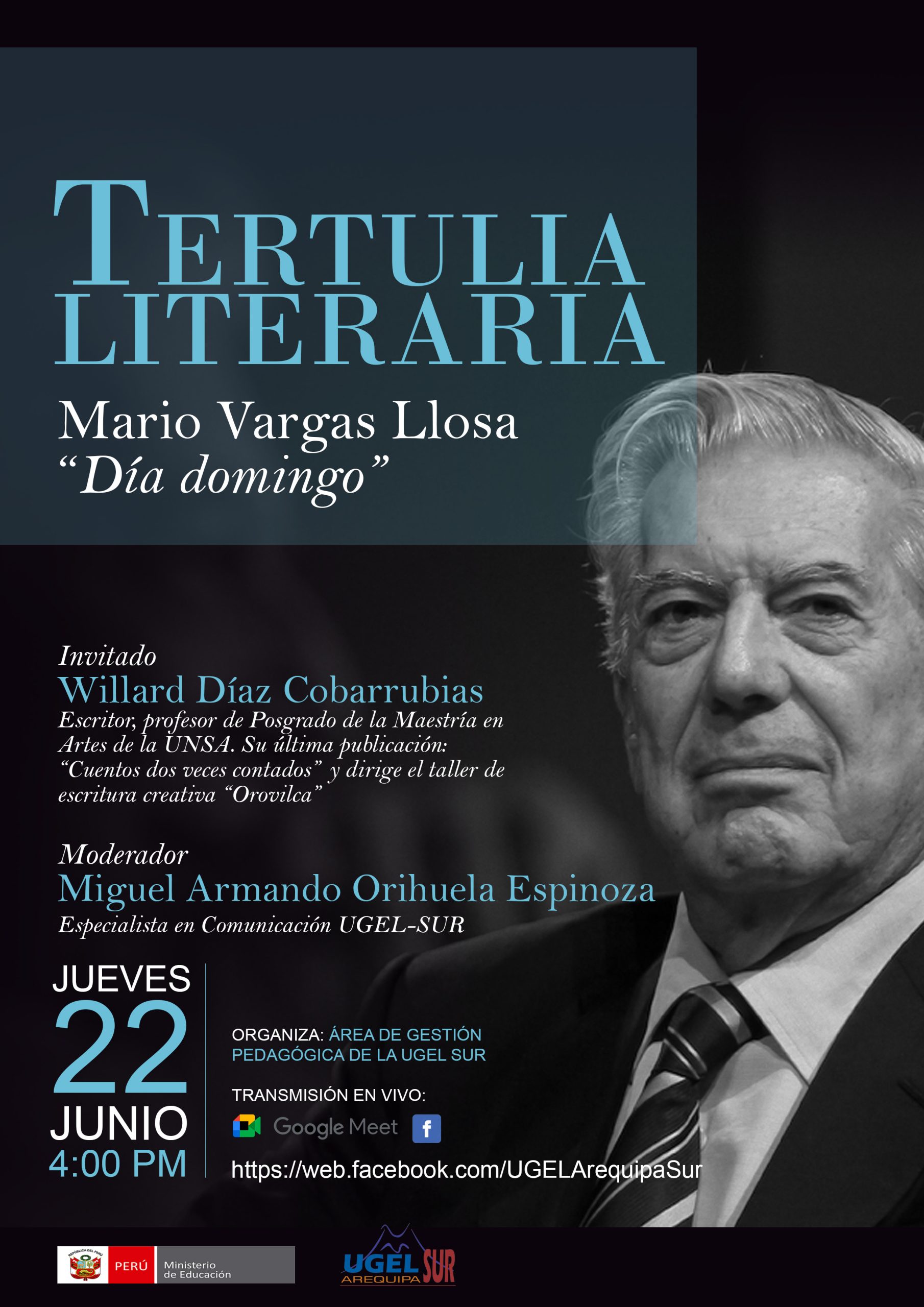 Tertulia literaria: Día domingo