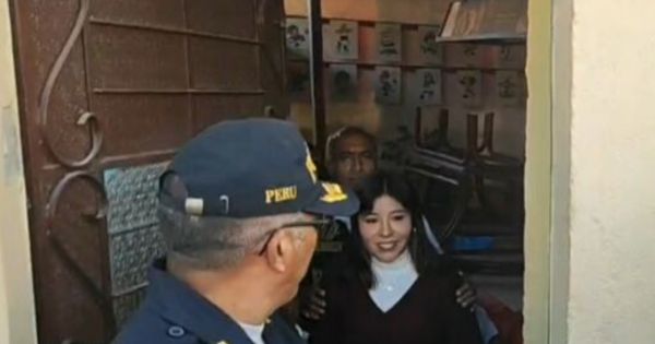 Betssy Chávez fue detenida por la Policía en su casa de Tacna