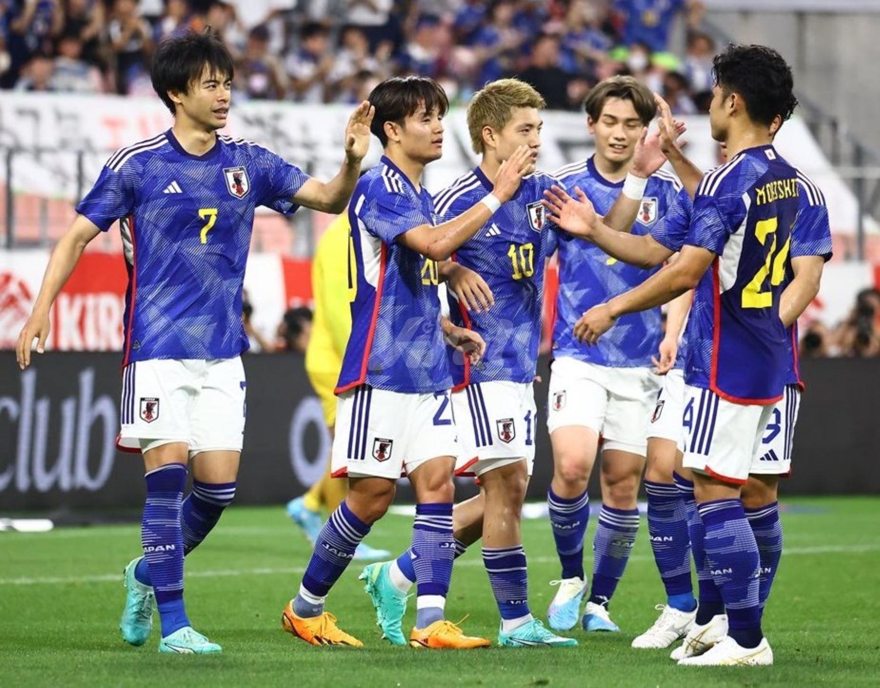 Japón, próximo rival de Perú, goleó 6-0 a El Salvador