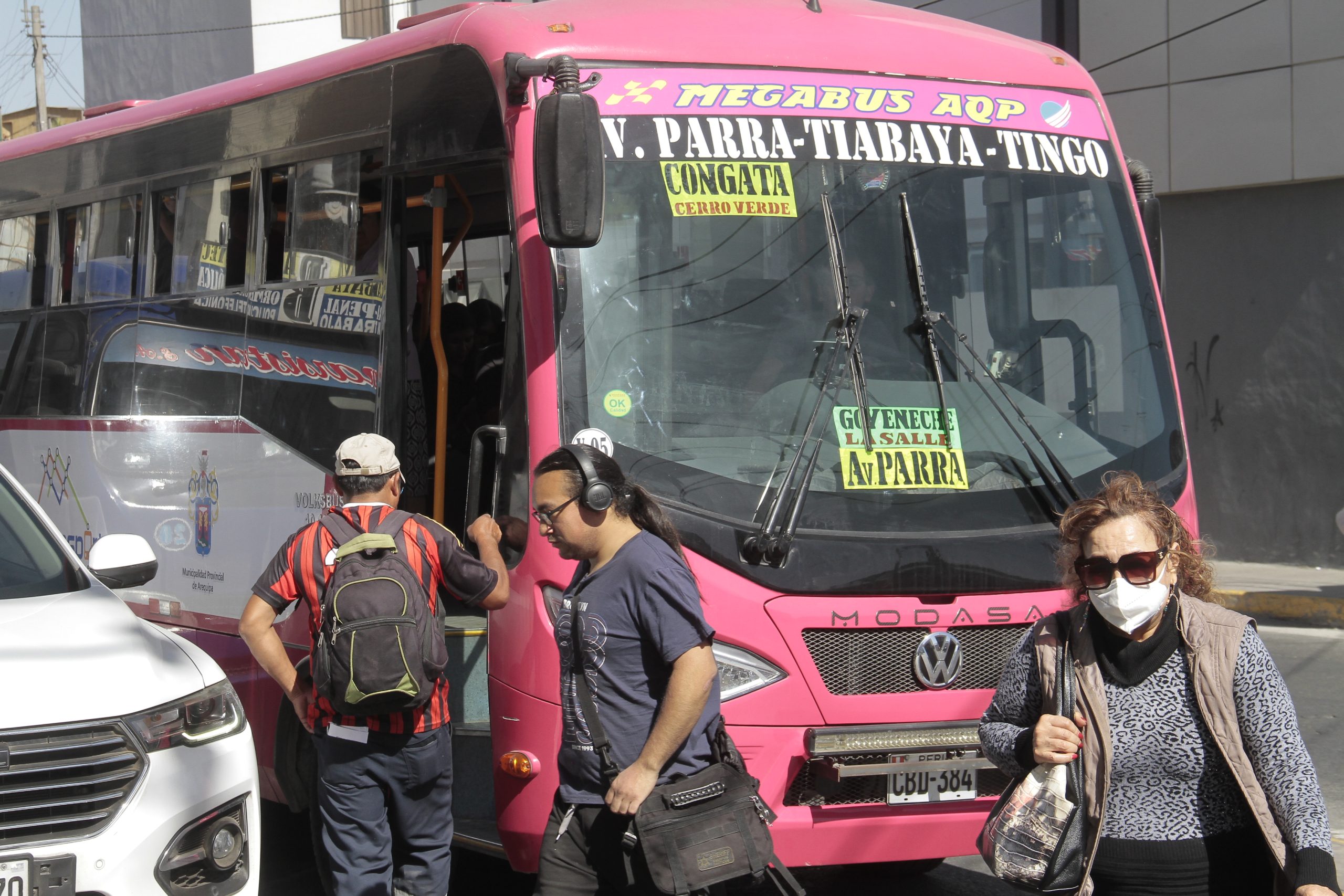 Unidades de transporte para Uchumayo son insuficientes