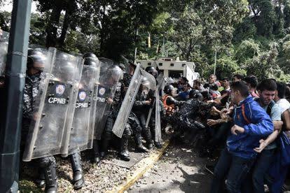 Fuerzas de seguridad de Venezuela denunciadas por crímenes