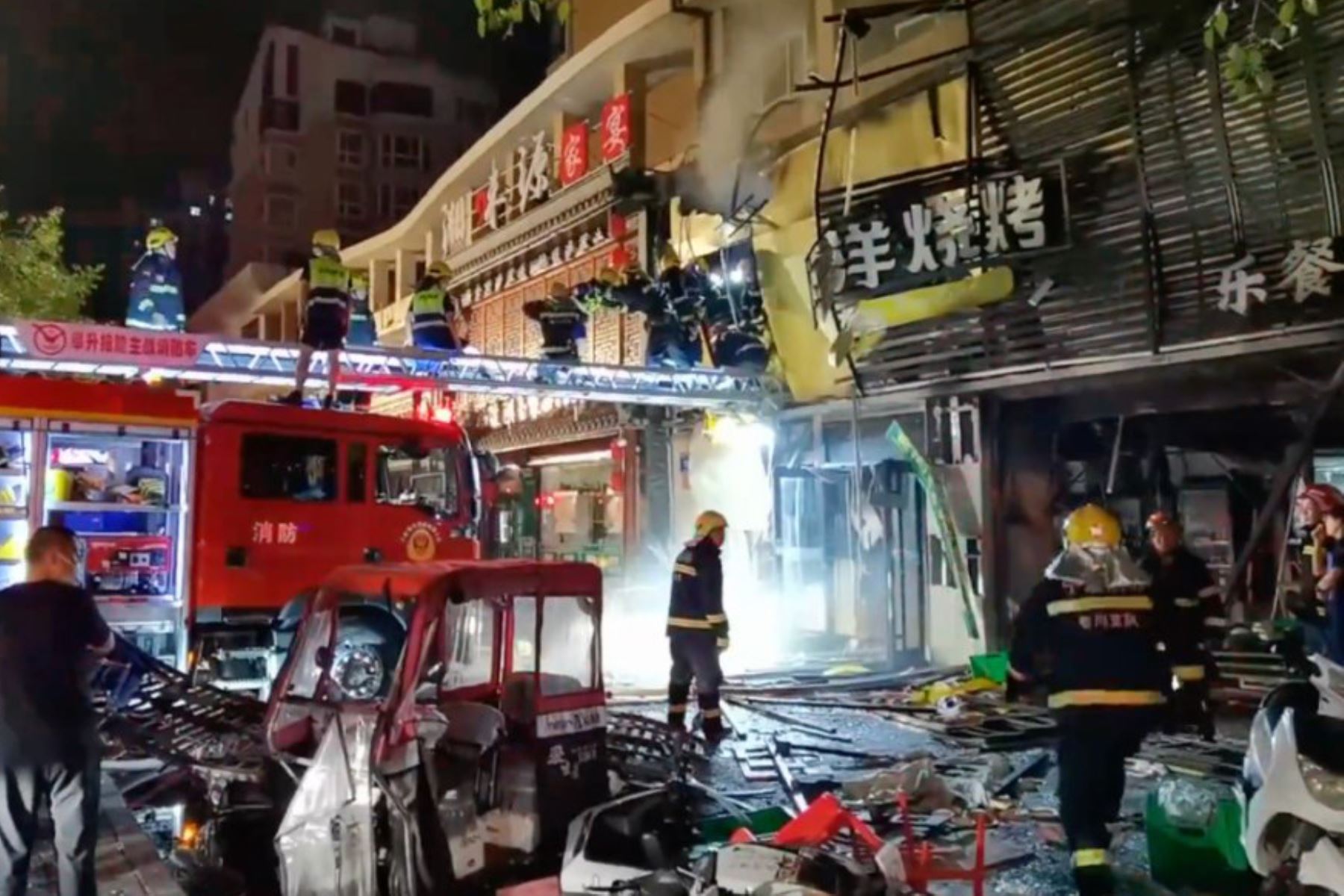 Tragedia en China: al menos 31 muertos y 7 heridos tras explosión de gas