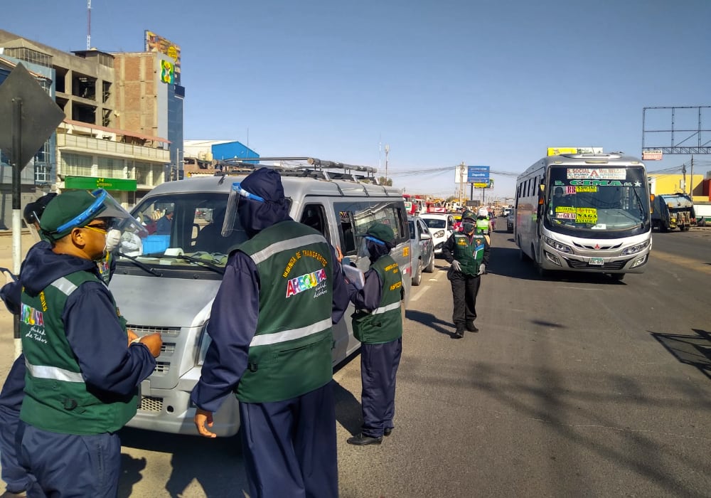 Cono Norte concentra mayor parte de transporte informal de Arequipa