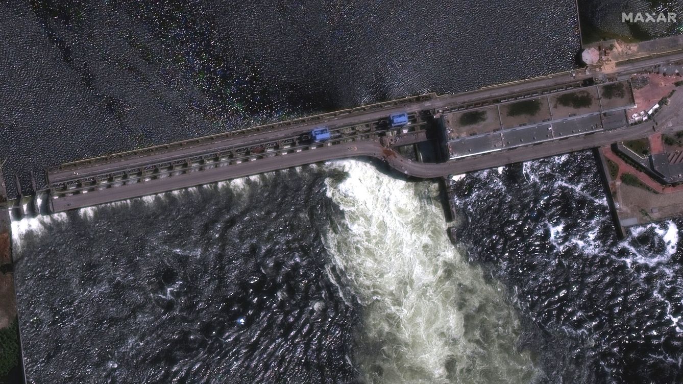 Evacuación y daños por destrucción de la represa