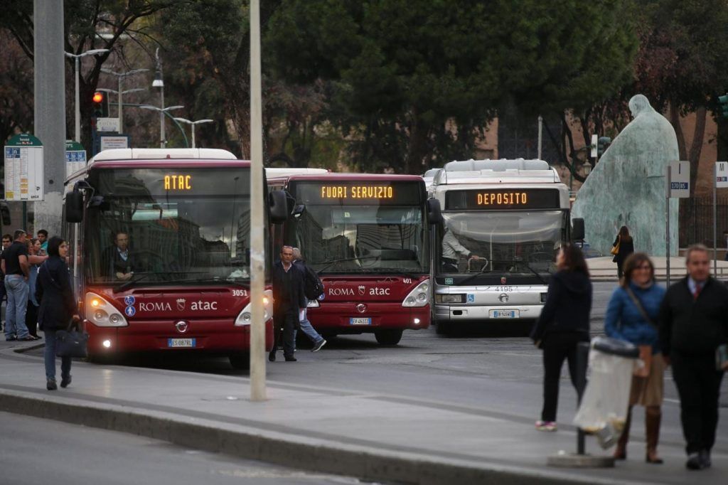 El transporte público de Roma se paraliza en enésima huelga