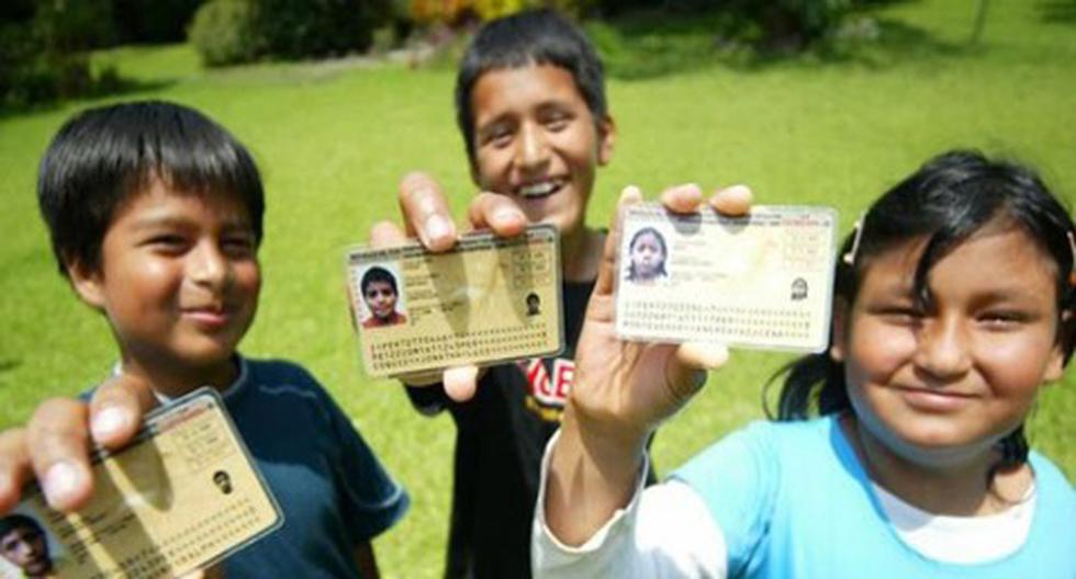 Campaña de entrega gratuita de DNI’s para menores de edad culmina el viernes