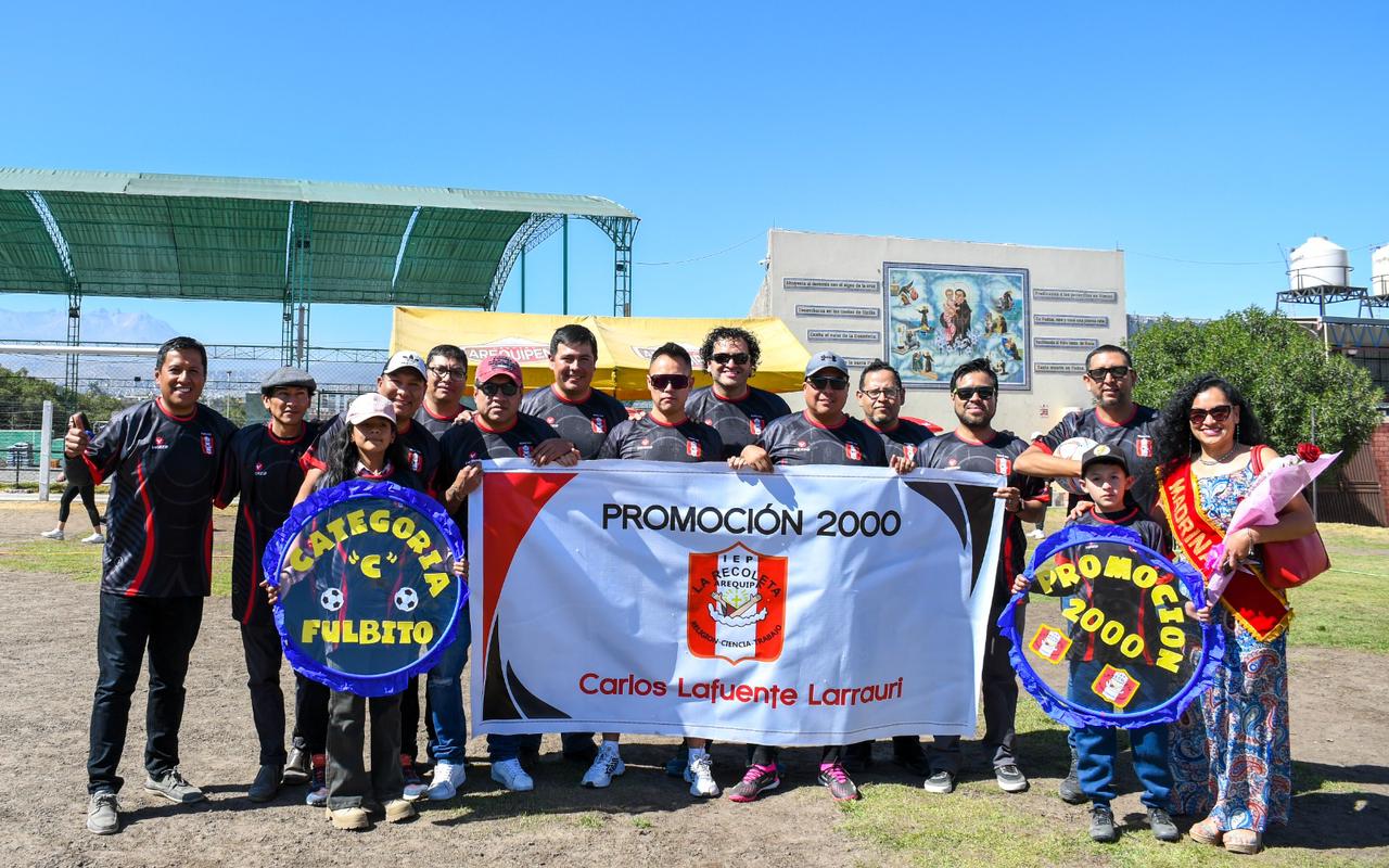 Ex alumnos del colegio La Recoleta continúan con sus olimpiadas