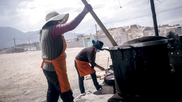 Un centenar de ollas comunes en Arequipa se «resisten a morir»