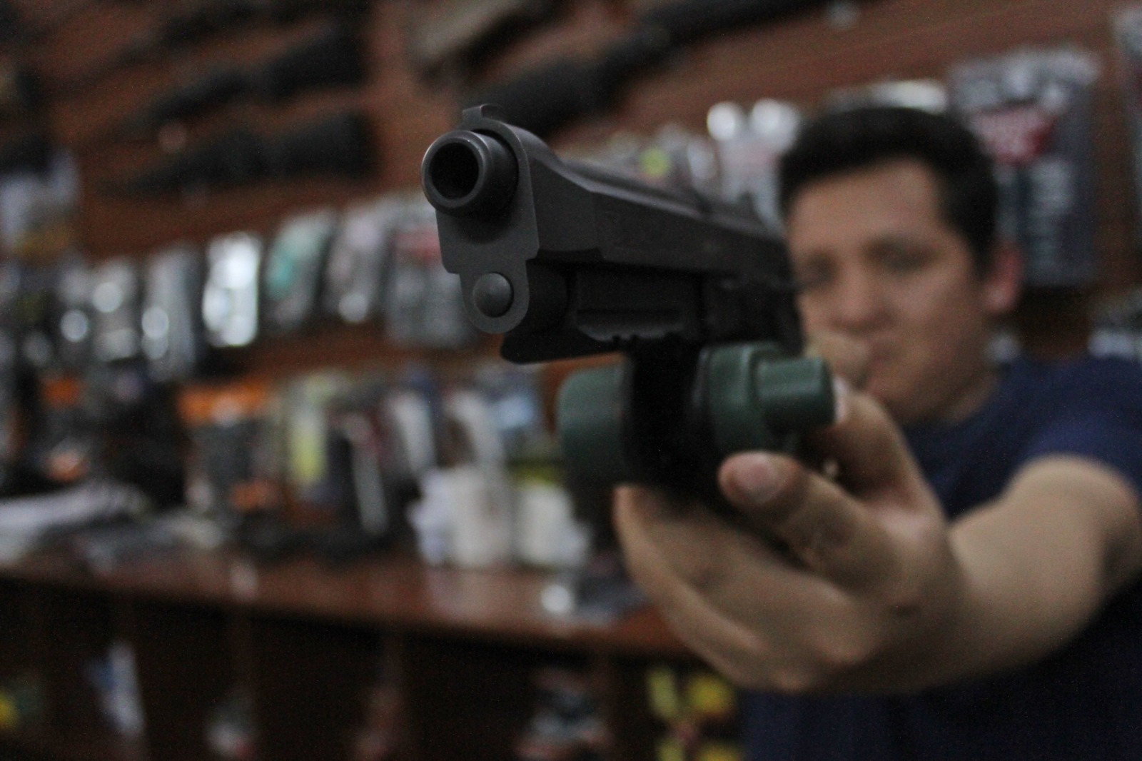 Más arequipeños compran armas por incremento de la delincuencia