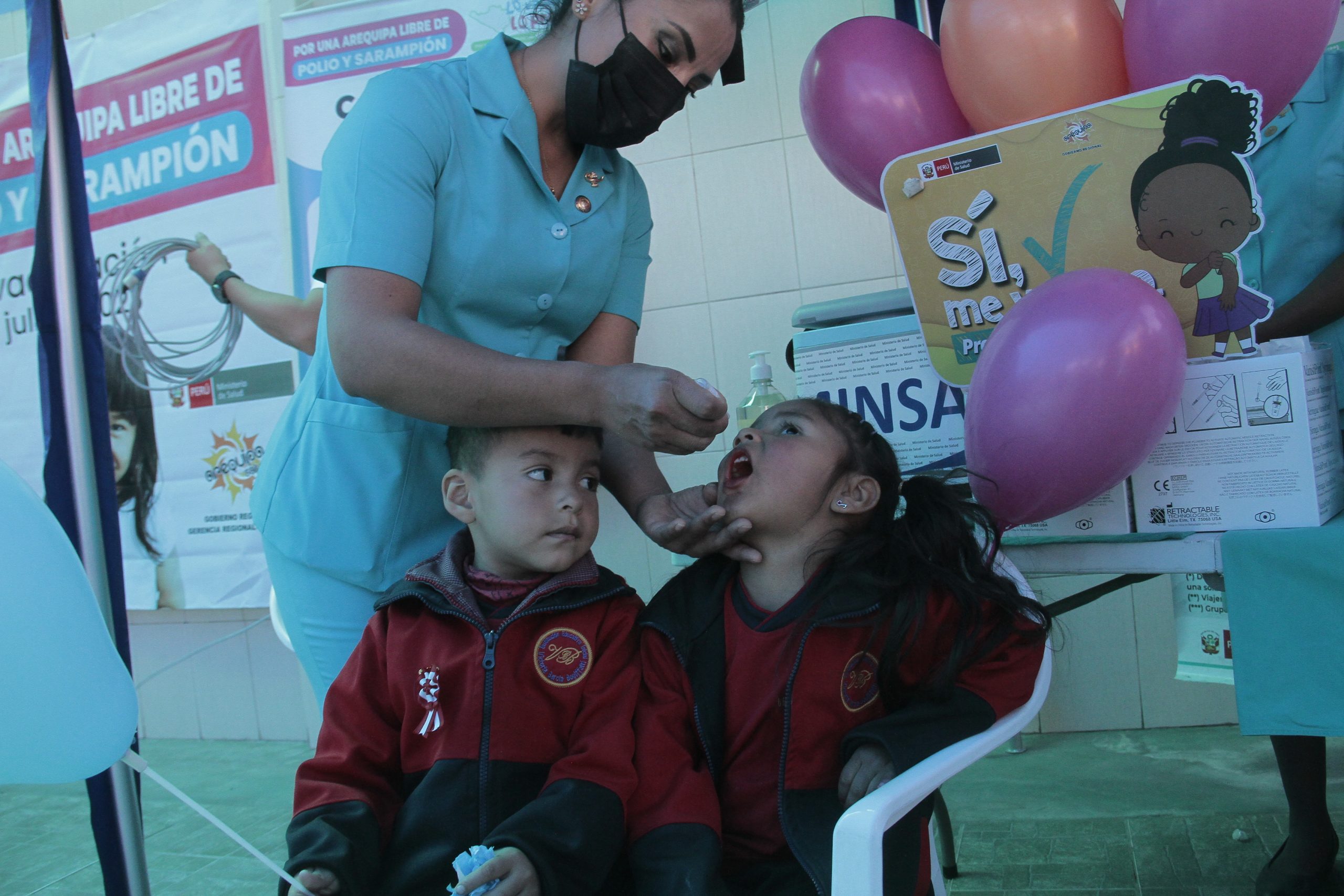 Solo 7 mil niños fueron inmunizados en campaña contra polio y sarampión