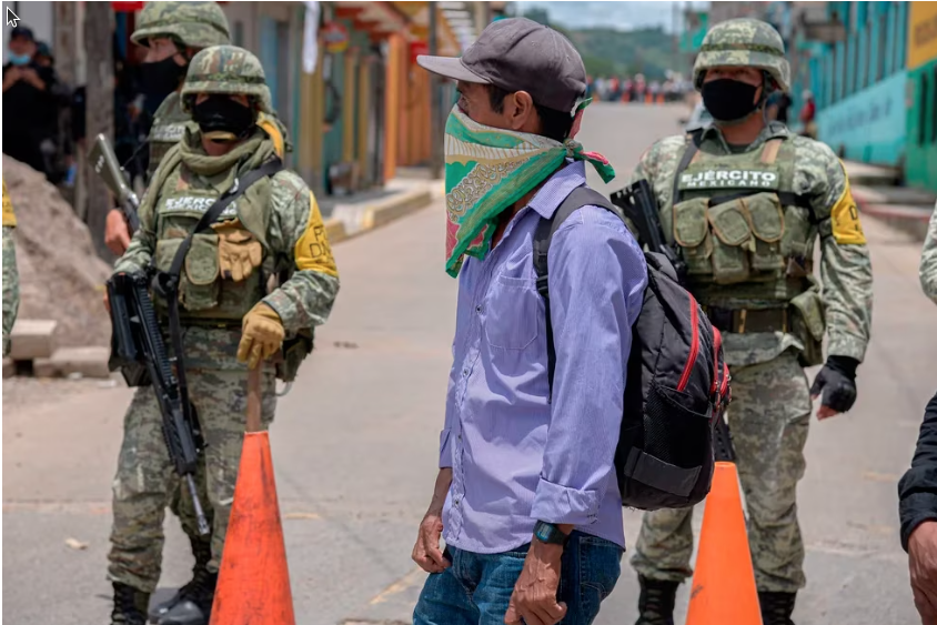 ONG desminitió a López Obrador: “Chiapas vive un escenario de guerra”