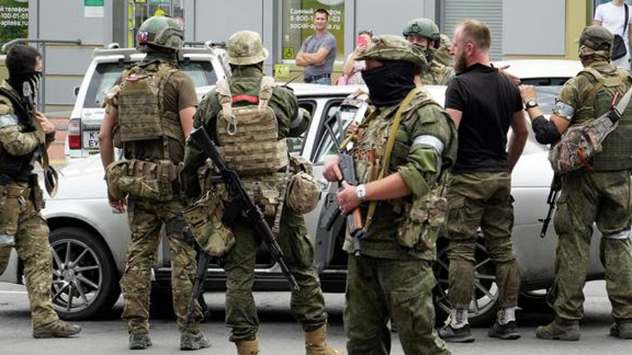 Mercenarios del Grupo Wagner entrenan a tropas bielorrusas