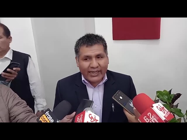 Declaraciones de Jaime Quito, congresita de la Republica