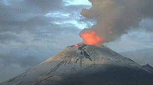 Volcán Popocatépetl arrancó con actividad del volcanica