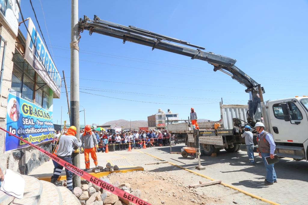 SEAL inicia obras de ampliación de redes en 48 asentamientos humanos