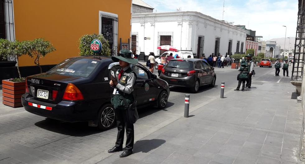 Regresó el plaqueo vehicular en todo el Centro Histórico