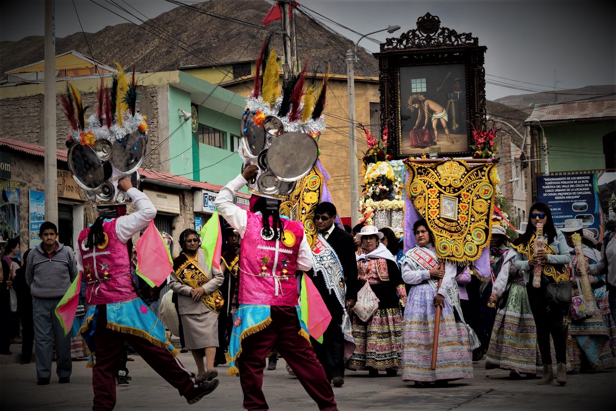 Rinden homenaje al Señor de Huanca en Arequipa