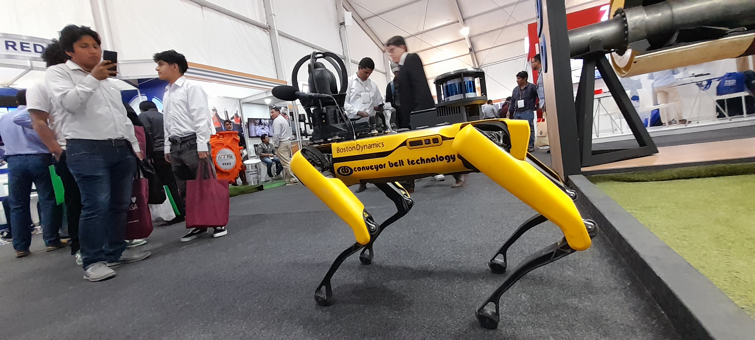 ¿Un robot en el campo?