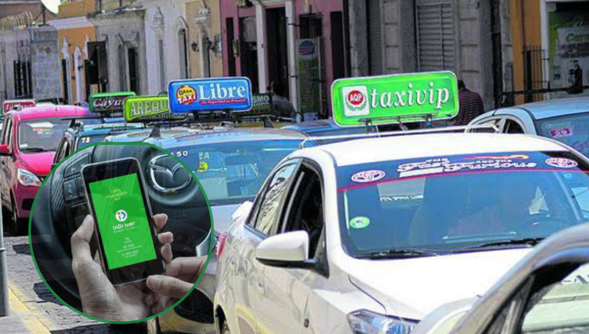 El 30% de taxistas formales de Arequipa utiliza aplicativos de taxi