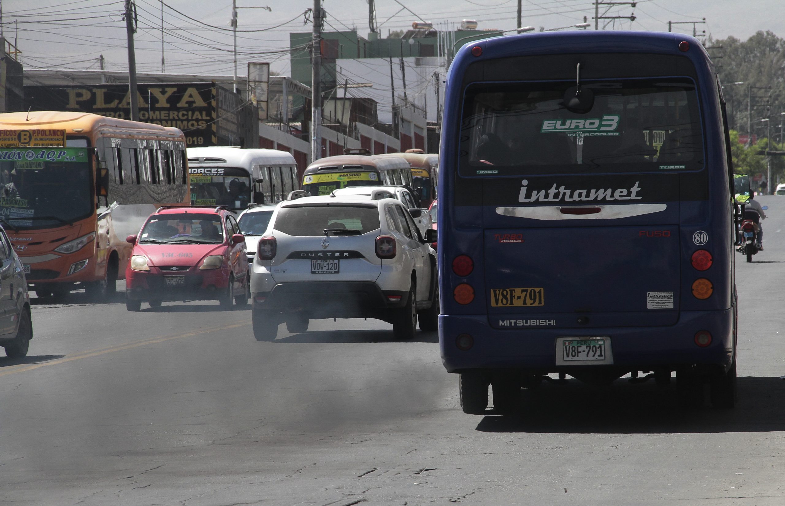 Arequipa atraviesa temporada alta de contaminación ambiental 