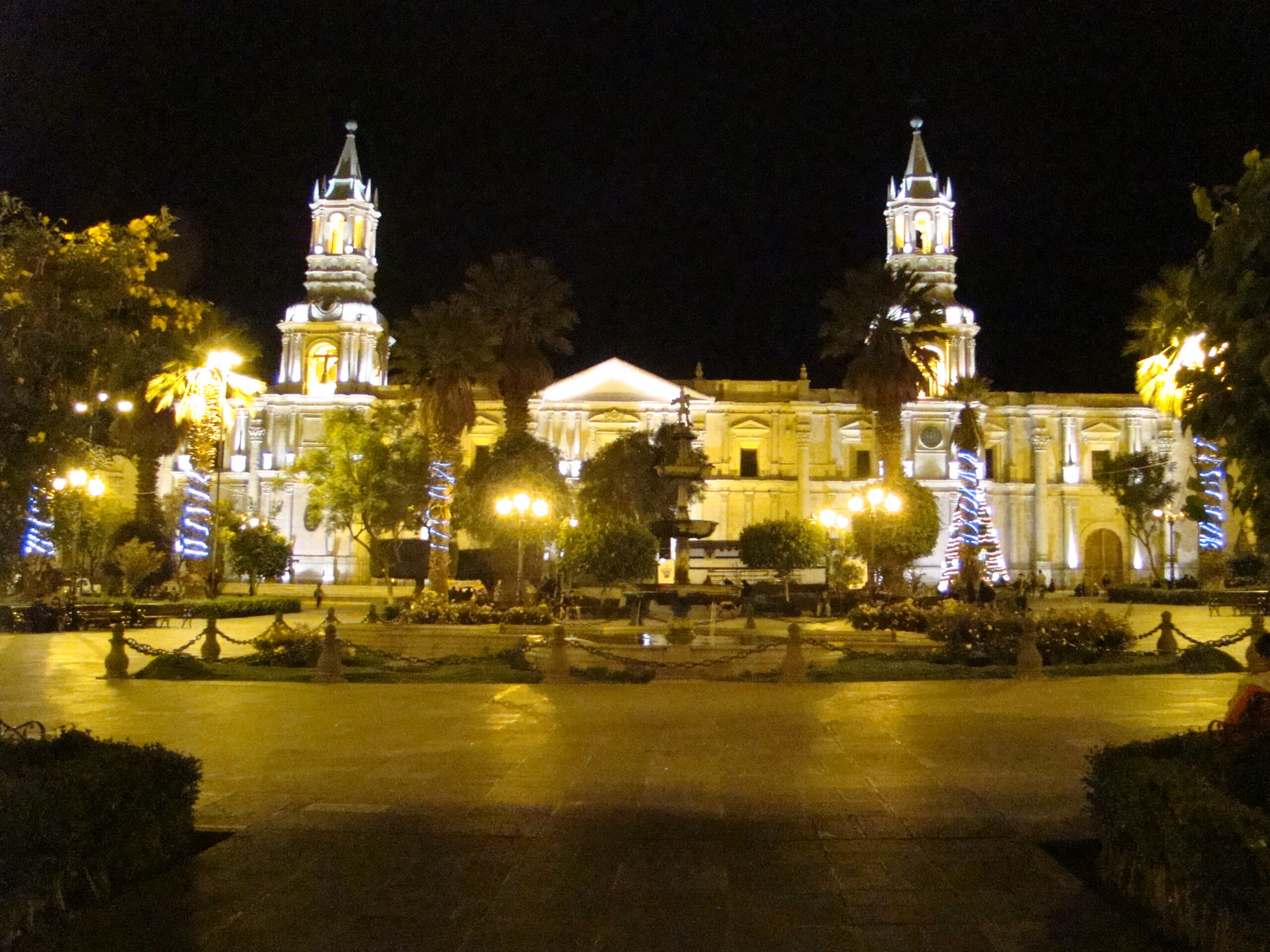 Lo que ven los turistas en la noche