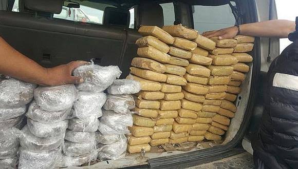 Arequipa: Policía incautó casi 650 kilos de droga este año