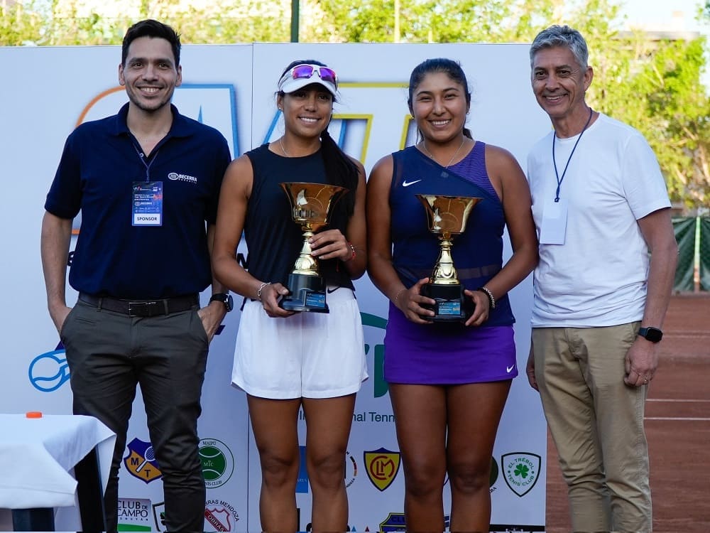 Romina Ccuno logró octavo título en dobles en su carrera de tenista