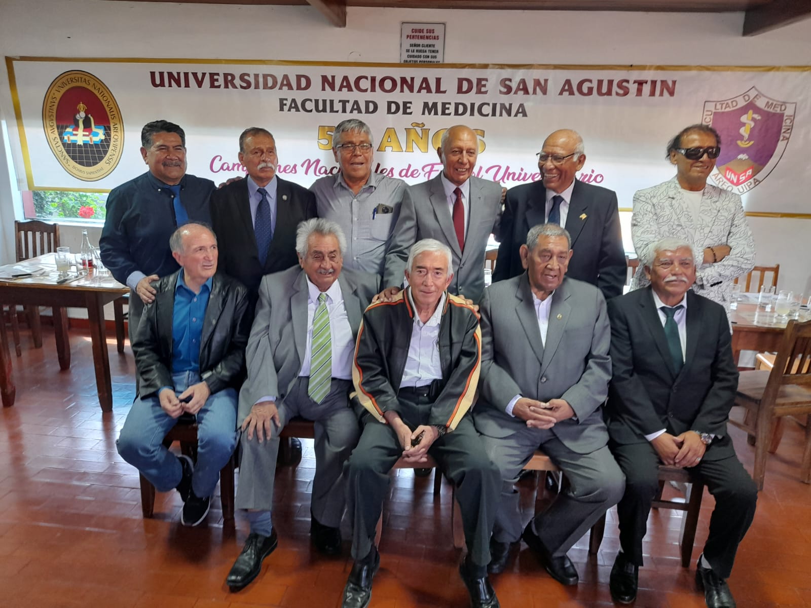 Con orgullo y nostalgia recordaron 50 años deltítulo nacional de fútbol