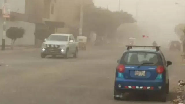 La costa soportará vientos fuertes de hasta 35 km/h desde hoy