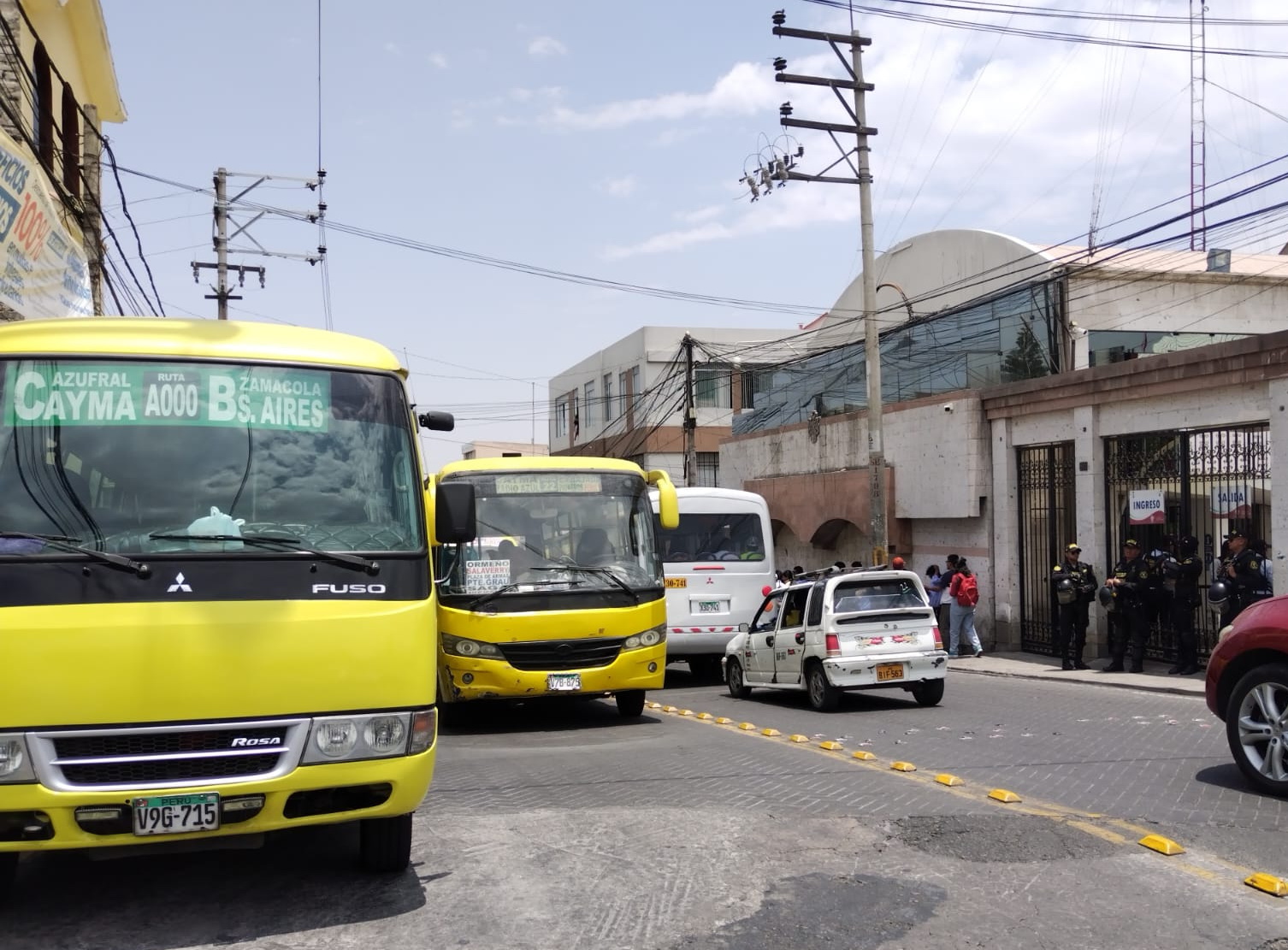 Transportistas amenazan con dejar sin servicio a vecinos de Cayma