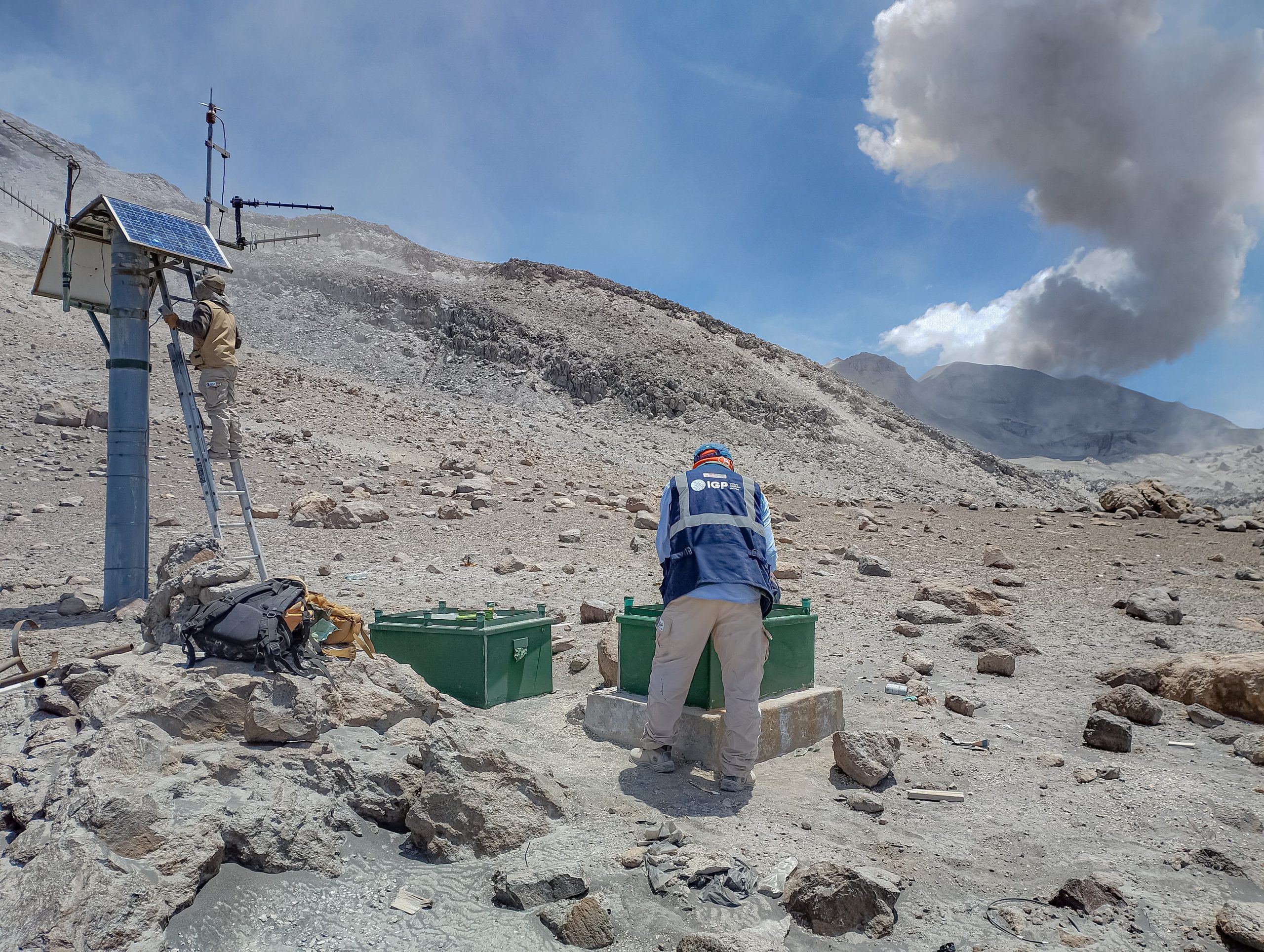 IGP intensifican monitoreo en volcanes de Arequipa y Ayacucho