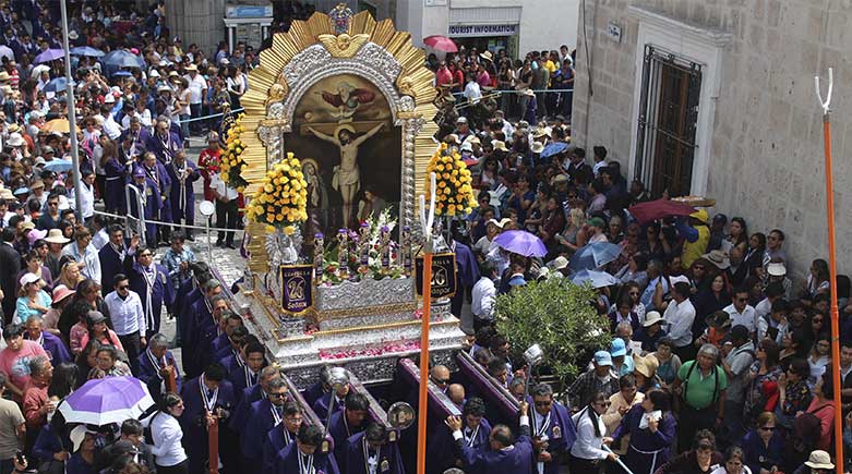 Segunda procesión del Señor de los Milagros será el miércoles 18