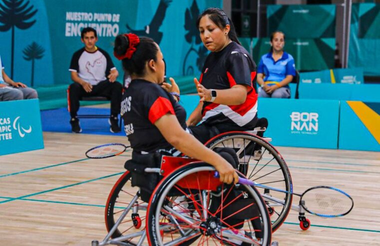 Nueva medalla de oro en dobles Parabádminton