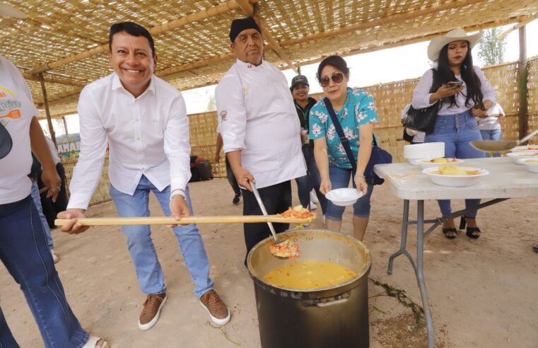 En Aplao medio millar de personas degustaron del delicioso chupe de camarón