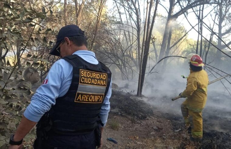 Se registraron dos incendios en los márgenes del río Chili en menos de una semana