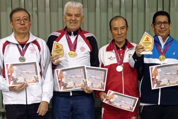 Mollendino Amador Núñez logró dos medallas de oro en I Open Perú TTC